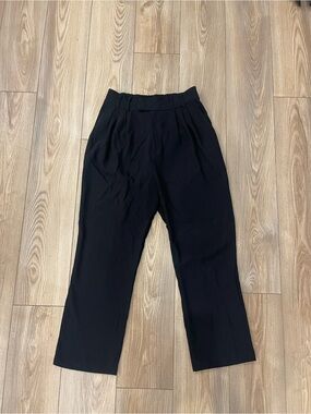 BB Dakota Steve Madden Black Straight Leg Trousers